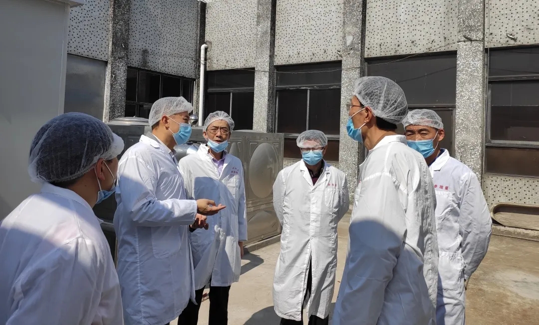 广州市生态情形局海珠区分局局长区劲邦一行到征途国际官网公司检查指导事情